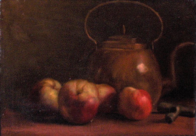 Georges Jansoone Still life with apples Germany oil painting art